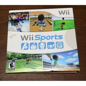 Wii Sports 2006 Nintendo Wii CIB Complete with Manual Cardboard Sleeve TESTED
